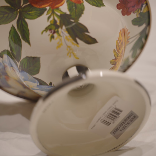 MACKENZIE-CHILDS エナメルコンポート