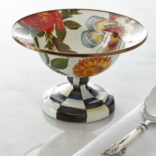 MACKENZIE-CHILDS エナメルコンポート