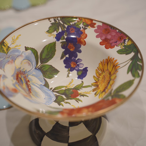 MACKENZIE-CHILDS エナメルコンポート 【公式通販】