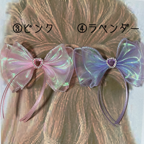 繰り返し使える！ 2個 セット ☆ ハート ビジュー と の ラメ