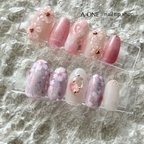 ♡かな♡A4サイズ4名入り/ラメ・ラッピング付き 𝔸𝕋𝕊𝕌𝕂𝕆🧸指先にトキメキ♡可愛い指先が叶うネイルサロン