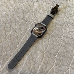 アップルウォッチベルト / エレファント・グレー（For Apple Watch  38/40/41mm）時計バンド 2枚目の画像