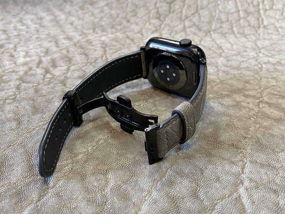 アップルウォッチベルト / エレファント・グレー（For Apple Watch  38/40/41mm）時計バンド 13枚目の画像