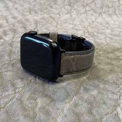 アップルウォッチベルト / エレファント・グレー（For Apple Watch  38/40/41mm）時計バンド 10枚目の画像