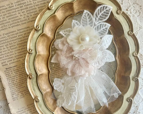 ロゼットヘッドドレス Rosette Headdress (2024) by Mary Magdalene
