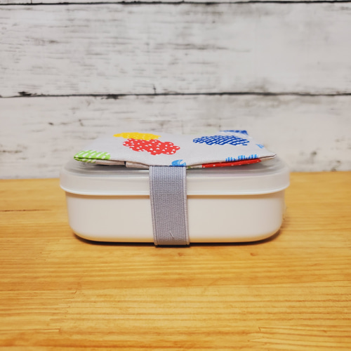 お弁当に！保冷剤ケース付き お弁当箱ゴムバンド ランチベルト