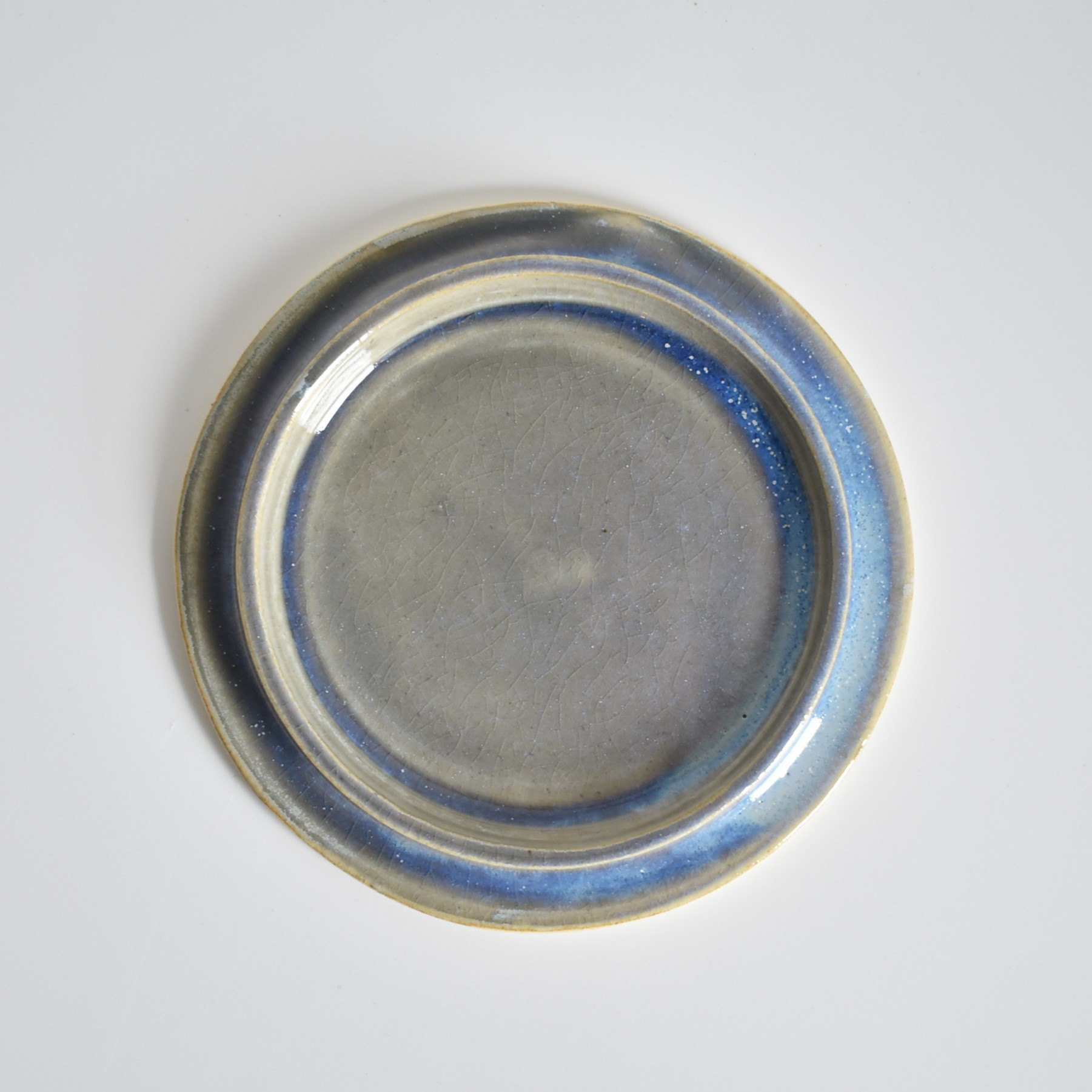 植木鉢C0901(水色/青/白/光沢)