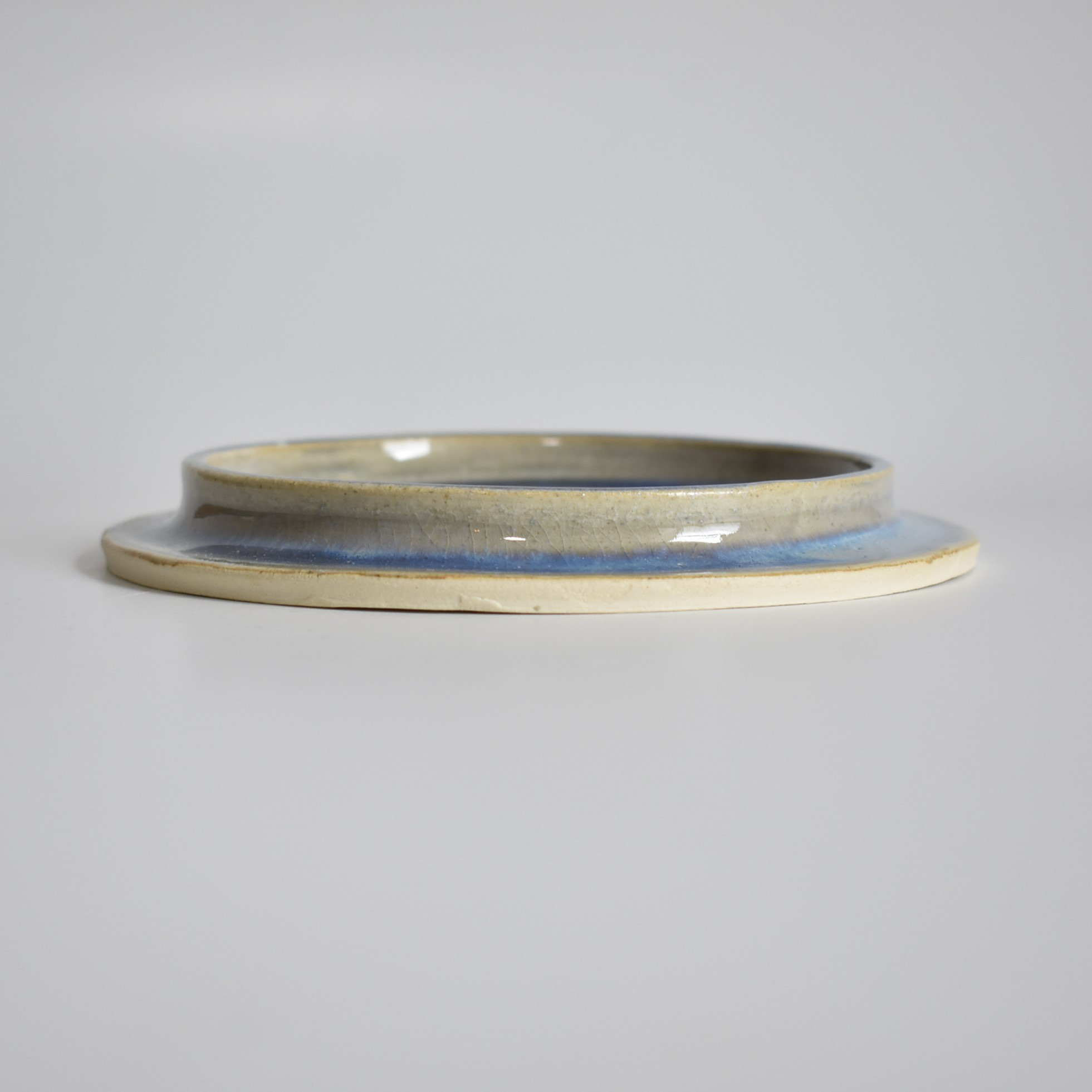 植木鉢C0901(水色/青/白/光沢)