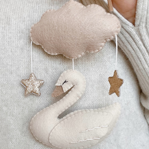 【現品限り】電動モビール 白鳥 FLENSTED MOBILES/デンマークのモビール（白鳥） - 北欧、暮らしの道具店