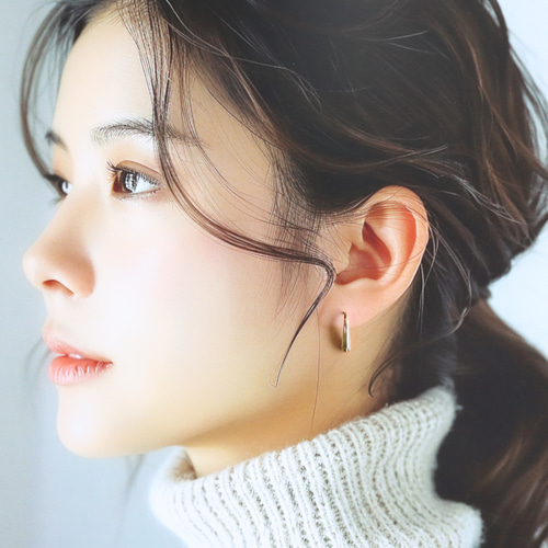 ☆大人気☆つけっぱなしOK 錆びないステンレス【しずく雫ドロップ gold