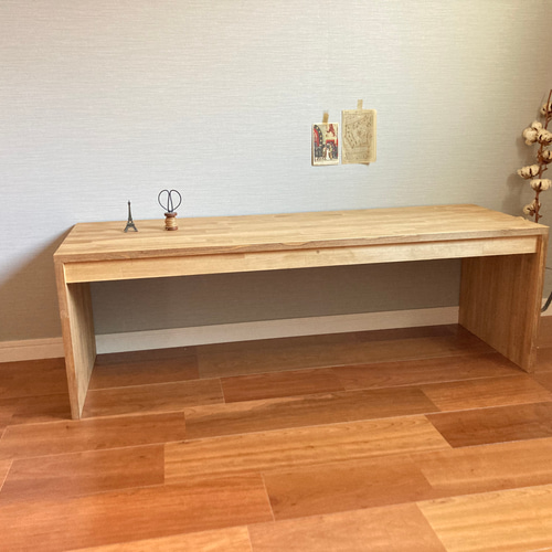 さち様オーダー品 コの字マルチテーブルW130 D40 机/テーブル 