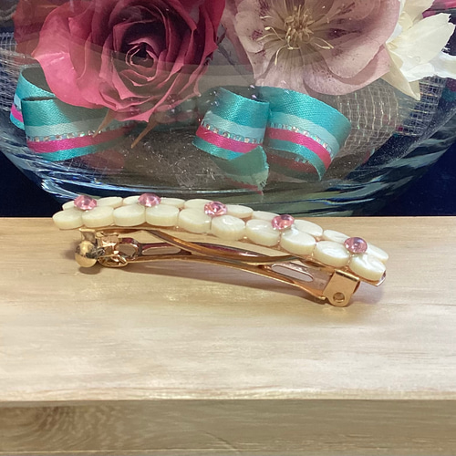 picoruoka ピコルオカ バレッタ ☆本象牙バレッタ ※A-14 バレッタ 石橋象牙店 通販 17519333