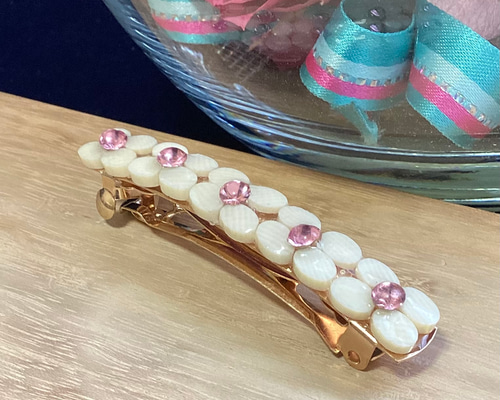 picoruoka ピコルオカ バレッタ ☆本象牙バレッタ ※A-14 バレッタ 石橋象牙店 通販 17519333