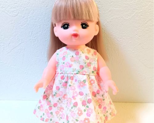 メルちゃん ⑪ ワンピースとヘアバンドセット きせかえ ネネちゃんのお