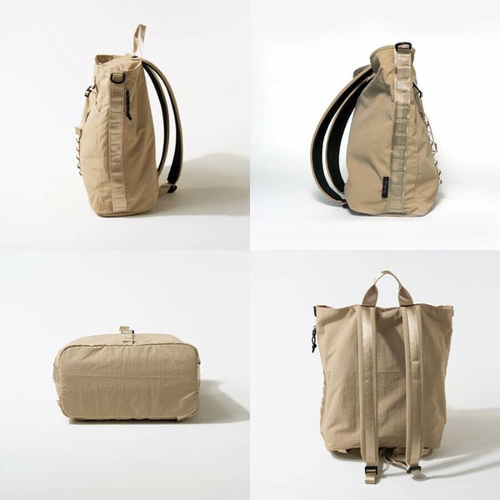 軽量/2way ナイロンリュック レディース 肩掛けショルダー付き 通勤