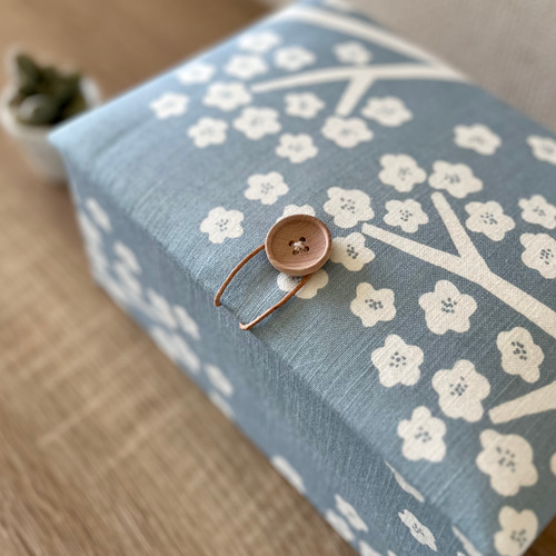 SAKURAインテリアボックス〈Lサイズ〉裁縫箱・収納ケース