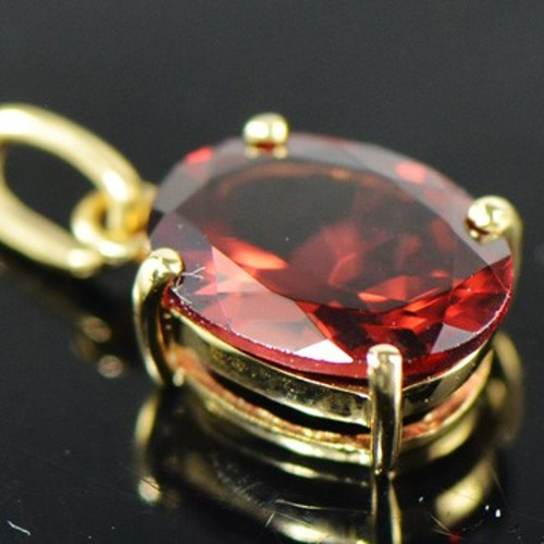 K10 ガーネット ペンダントトップ KY-001 ペンダントトップ kyfactory