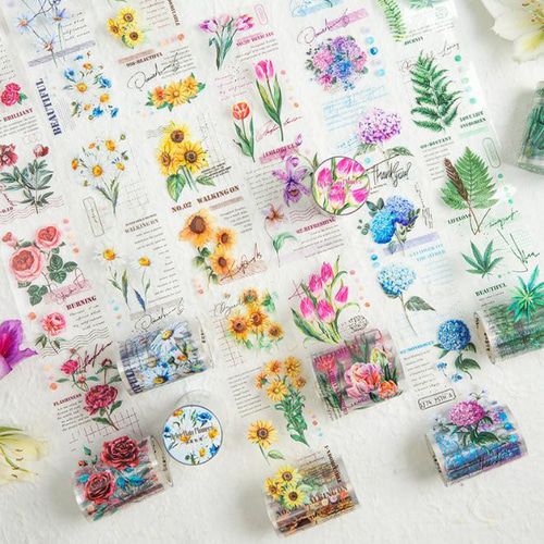 Ⓜ︎ ♡海外マステ♡ 羊君 ロール付箋 雑誌対面 Magazine Cover 海外