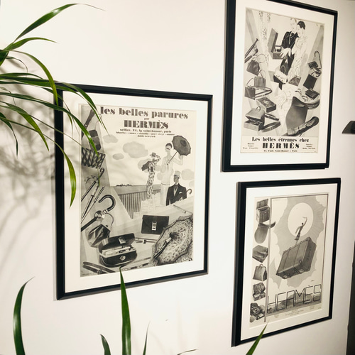 【HERMES】アンティーク　ポスター Hermes アンティークポスター1920's その他アート MYH 通販