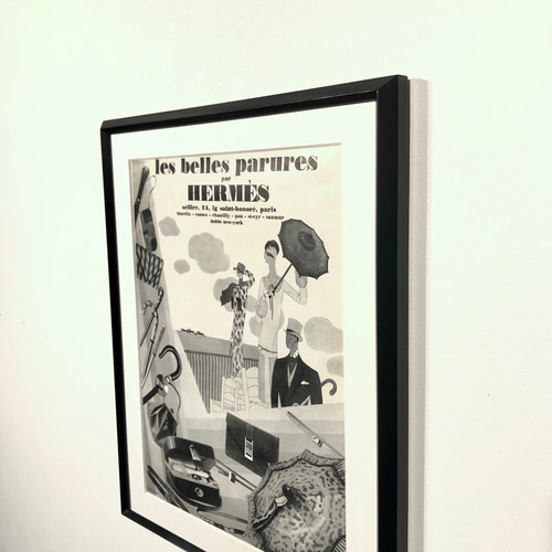Hermes アンティークポスター1920's その他アート MYH 通販 17519848