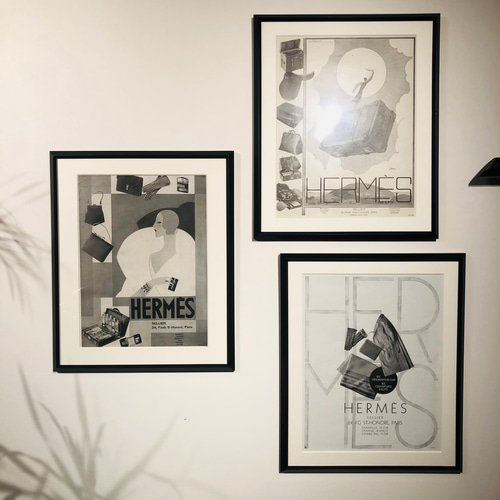 【HERMES】アンティーク　ポスター Hermes アンティークポスター1920's その他アート MYH 通販