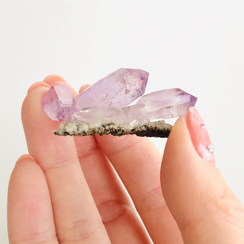 希少♡ ベラクルスアメジスト クラスター 原石 紫水晶 天然石 大きめ】ベラクルスアメジスト（メキシコ・ベラクルス産紫水晶