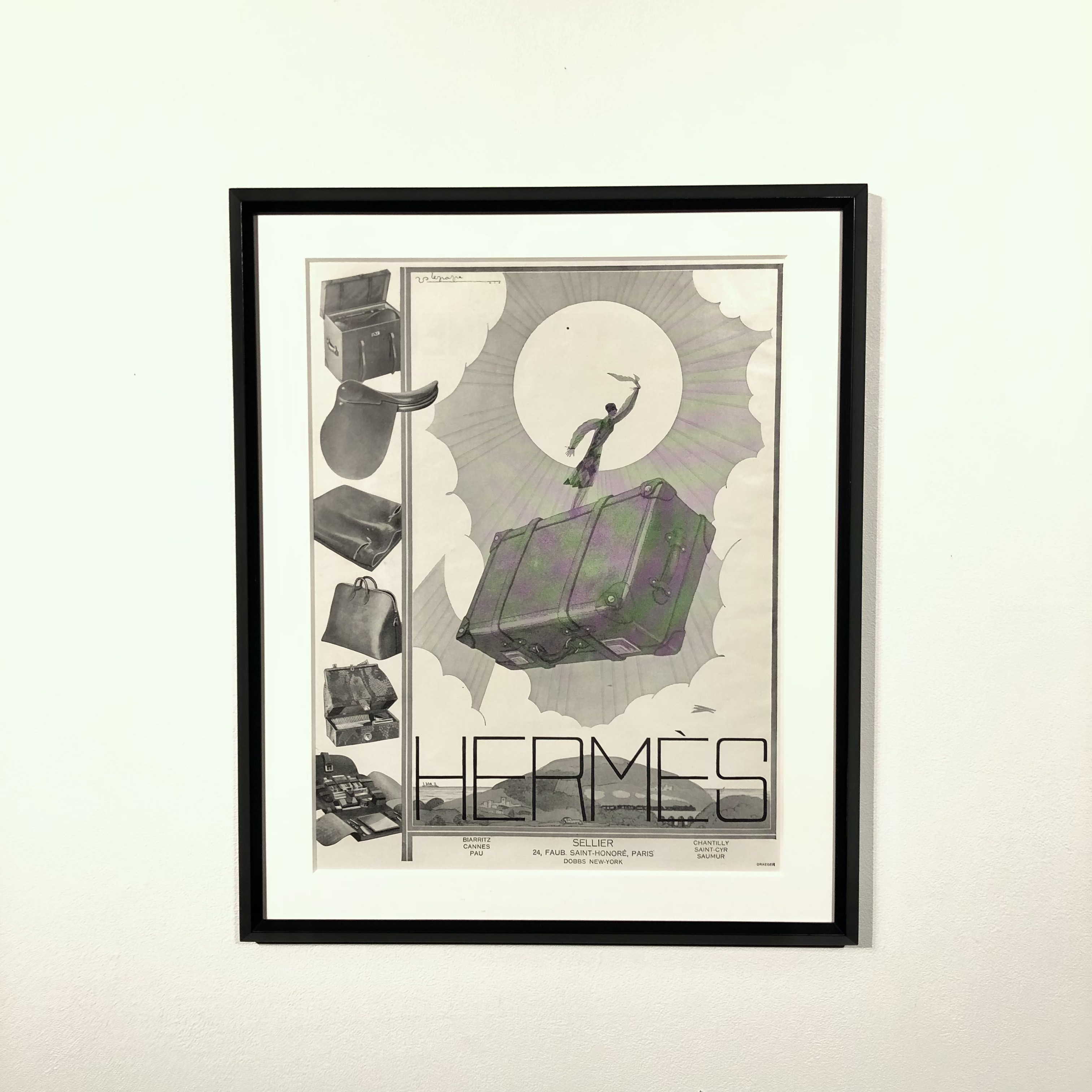 Hermes アンティークポスター1920’s