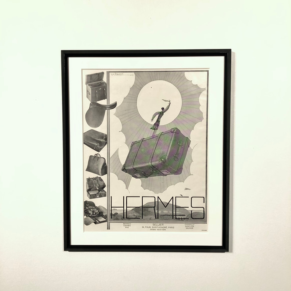 Hermes アンティークポスター1920's その他アート MYH 通販