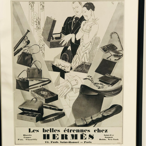 Hermes アンティークポスター1920's その他アート MYH 通販