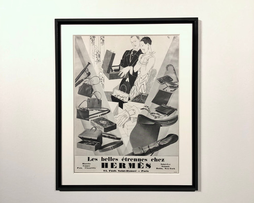 Hermes アンティークポスター1920's その他アート MYH 通販