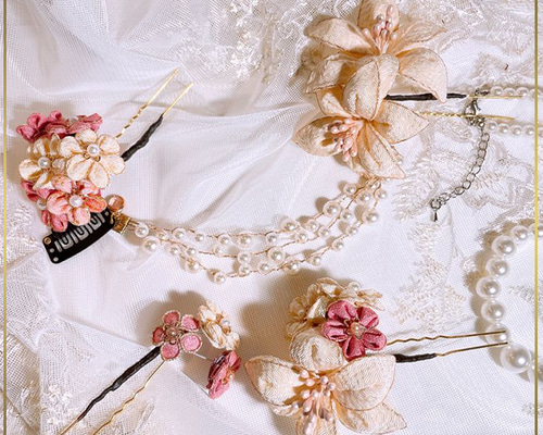 オーダー♡ブーケ 髪飾り ヘッドドレス 88d289b3711c3f3fb33637b4563967