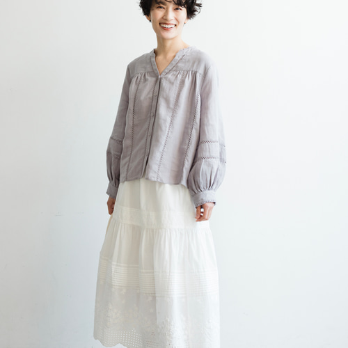 リネンはしごレースブラウス URBAN RESEARCH DOORS tシャツ リネンハシゴレースブラウス