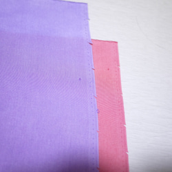 (A-01) 純絲 Habutae 襯裡（和服襯裡） 手工染色襯裡 12 件可愛彩色 Tsumami 工藝布 第4張的照片