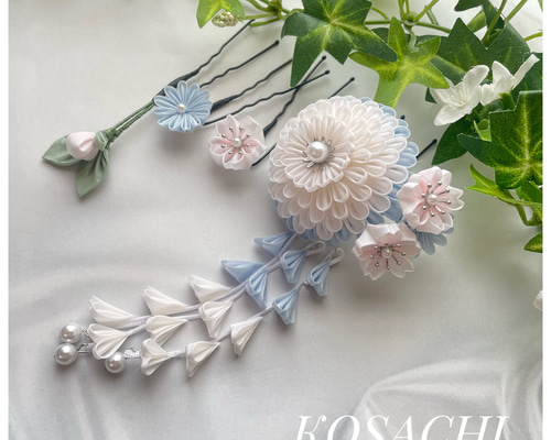 つまみ細工　桜　ハンドメイド　専用ページ 簡単】桜🌸つまみ細工の作り方✨【カワイイ】DIY How to make