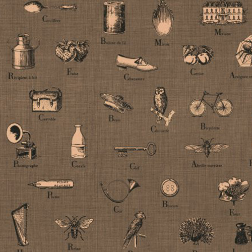 アンティーク 生地(布)USAコットンmoda【クォーターカット 約幅55cm 縦