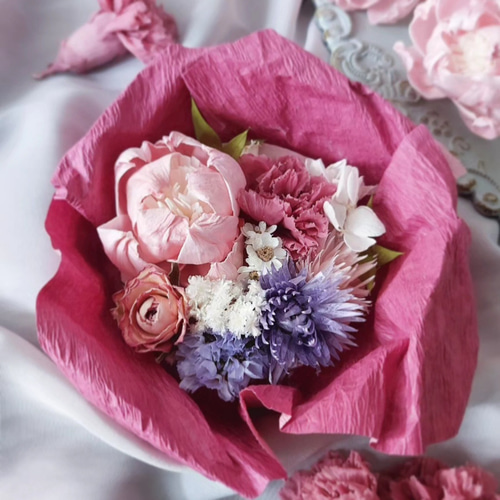 アロマワックスサシェ♡限定母の日 母の日に贈るアロマワックスサシェ缶＊ローズの香り/ソーラー