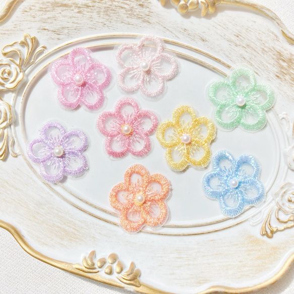 パールつき レースフラワー ベビーヘアクリップ ヘアピン ヘアゴム レース 花 楽天市場】【 ベビー ヘアクリップ 】パール付き レースフラワー