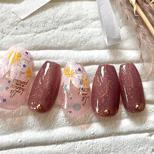 EVER NAIL ネイルチップ Flower No.005 Flower No.005