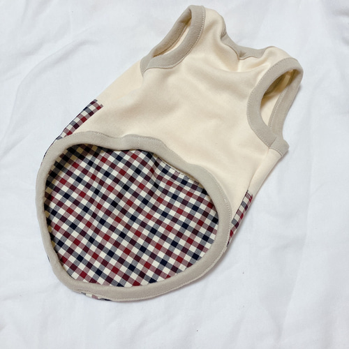 いちごジャム』犬服ハンドメイド 犬服セミオーダー チェック