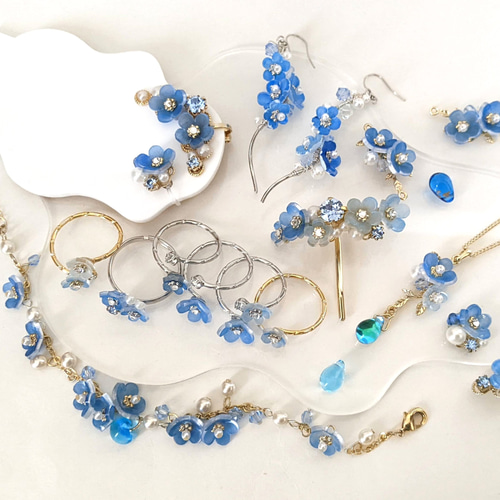 ねもふぃら購入ページ ネモフィラ 苗 Zシリーズ 青 シルバーリーフ 3.5号 春の花