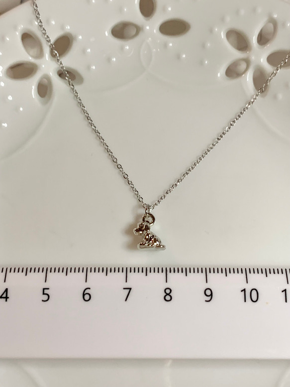 Cute Puppy Necklace （犬ネックレス） 7枚目の画像