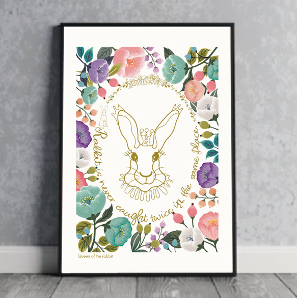 m*a様 開運絵画 ❀財宝ザックザク愛うさぎ❀