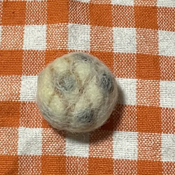 羊毛フェルトチョコチップメロンパン 1枚目の画像