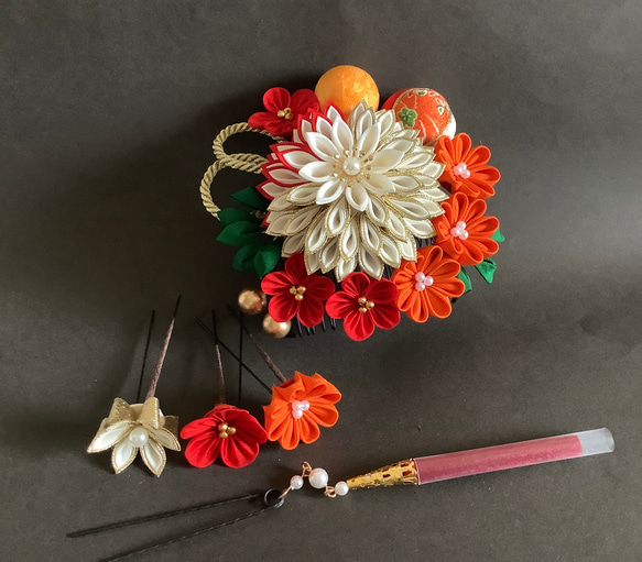 オーダー品】つまみ細工