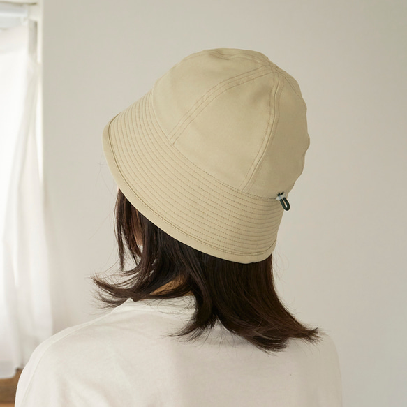 エルメス フォーブール ウィンター ハット (beige) 折り畳み手洗い可】 撥水セーラーハット ベージュ BJ 241-2-200