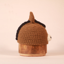 ウマさんニット帽子（子ども用） 3枚目の画像