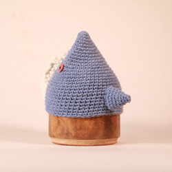 サメさんニット帽子（子ども用） 6枚目の画像