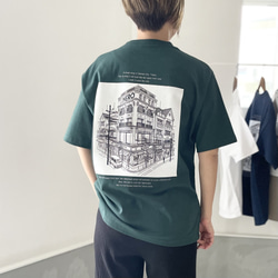 『2024新作』USAコットン バックプリントTシャツ ユニセックス【5色展開】 6枚目の画像