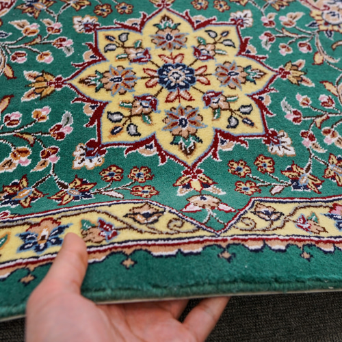 77×52cm【ペルシャ手織り絨毯】 カーペット・絨毯・ラグ・マット 77×52cm【ペルシャ手織り絨毯】 カーペット・絨毯・ラグ・マット