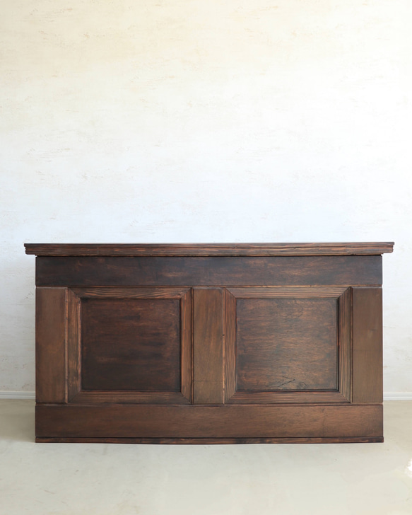 折畳みアンティークレジカウンター  折たたみテーブル プランツスタンド 水槽 商品ディスプレイ 店舗什器 マルシェ 10枚目の画像